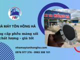 Phễu máng xối thoát nước mưa giá tốt tại Nhà máy tôn Hồng Hà
